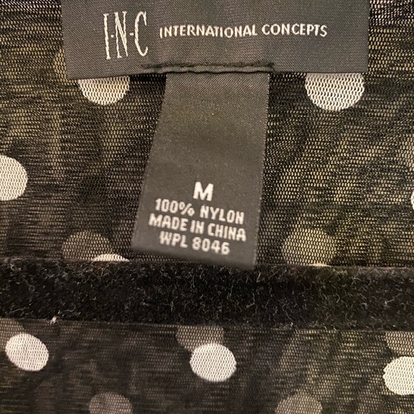 INC International Concepts long sleeve blouse - Picture 3 of 6